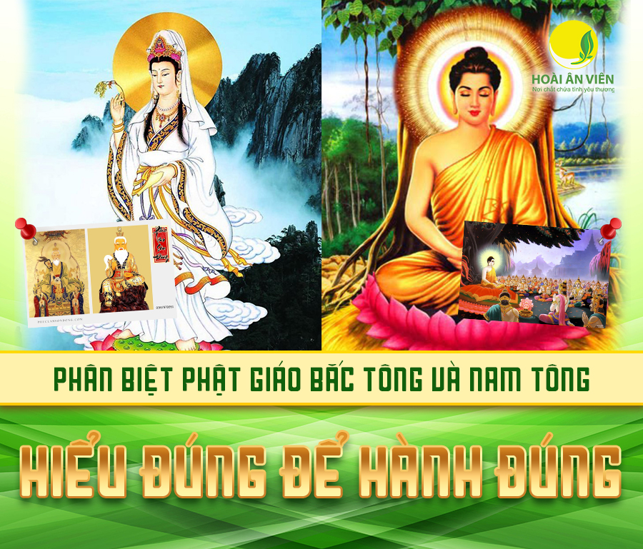 PHÂN BIỆT PHẬT GIÁO BẮC TÔNG VÀ NAM TÔNG - HIỂU ĐÚNG ĐỂ HÀNH ĐÚNG